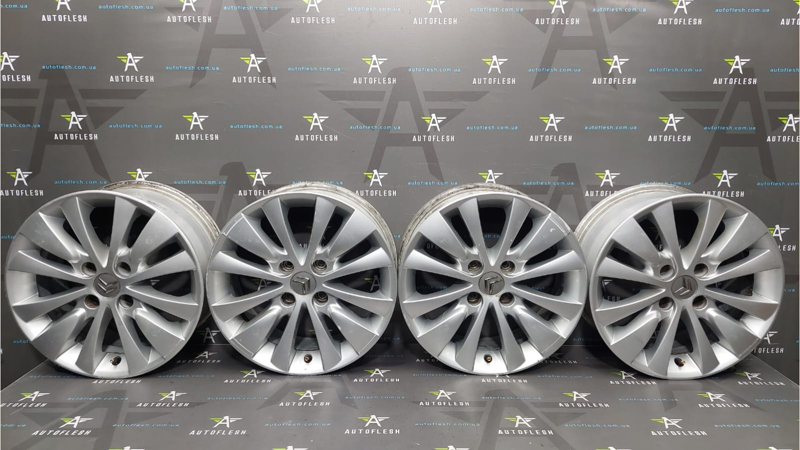 Диски R16, 7Jx16 ET26/ 6.5Jx16 ET26, разболтовка 4x108 9683593280 Citroen Peugeot бу